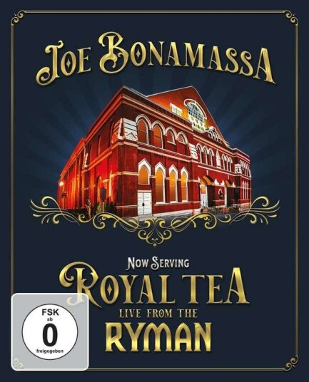 Joe Bonamassa Now Servin Royal Tea Live From The Ryman DVD Joe Bonamassa Now Servin Royal Tea Live From The Ryman DVD