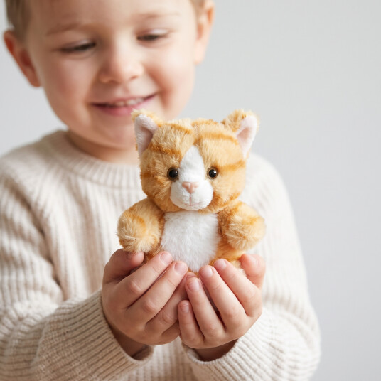 Teddykompaniet Katt Bamse 12 cm