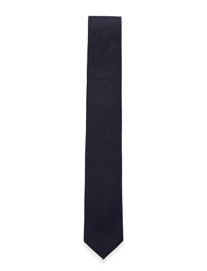 Lindbergh Black Structured Tie 7 Cm - Navy - ONE SIZE Lindbergh Black Structured Tie 7 Cm - Navy - ONE SIZE