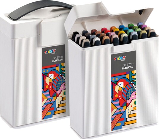 Carioca Carioca Marker Pens 32 Pack In Storage Box 950126 Multi/patterned ONE SIZE Carioca Carioca Marker Pens 32 Pack In Storage Box 950126 Multi/patterned ONE SIZE