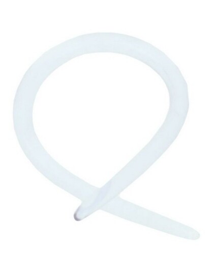 Utgått Gjennomsiktig Loop Pyrex Piercing Strl 2.5 mm