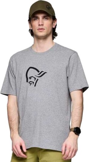 Norrøna Men's /29 Cotton Viking T-shirt Grå M Man