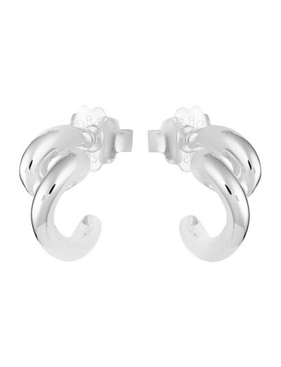 DRAKENBERG SJÖLIN Breeze Small Hoops |Silver |One Size