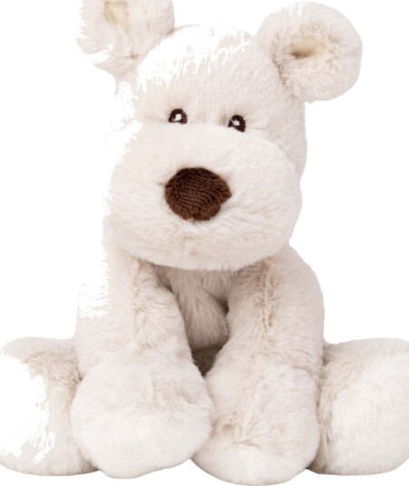 Teddykompaniet Kosedyr Mocca Hund 18 cm Grå Teddykompaniet Kosedyr Mocca Hund 18 cm Grå