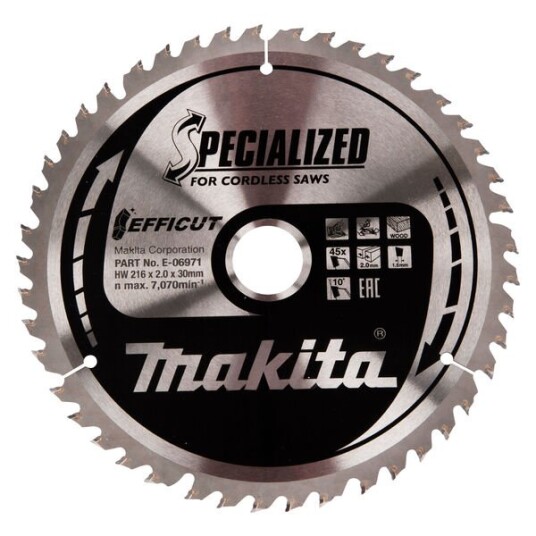 Makita Sirkelsagblad 216x30x45t