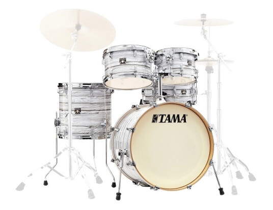 Tama Ck50rs-Ica Superstar Classic Ma 5pc. Shell-Kit, Ice Ash Wrap