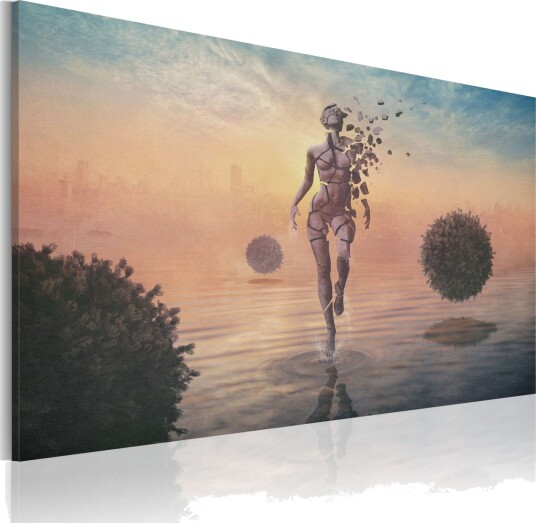 Bilde Lightness of heaviness 120x80 Artgeist sp. z o. o.