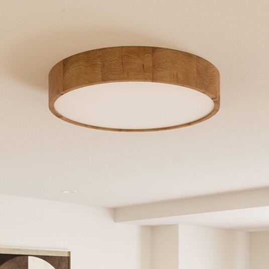 Envostar Kerio taklampe Ø 47 cm eik natur