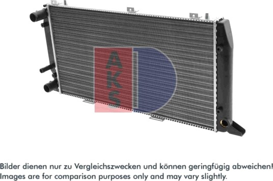 AKS DASIS 480550N Radiator motorkjøling