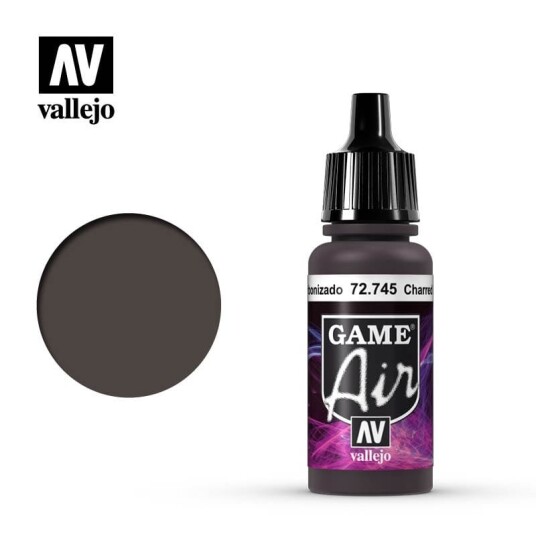 Vallejo Game Air Charred Brown 17ml (72.745)