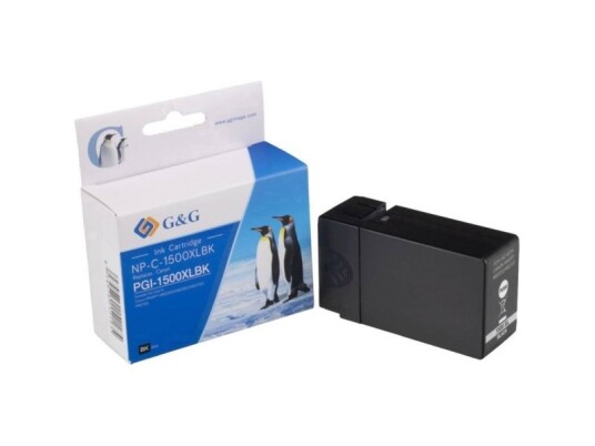 G&G G&G-Kompatibelt Blekk / Blekk Med Pgi 1500Xl Svart Np-C-1500Xlbk/C For Canon Maxify Mb2050 Mb2350