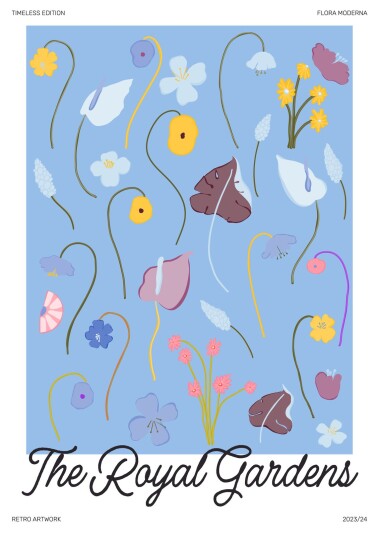 Plakat Flora Moderna Plakat Flora Moderna