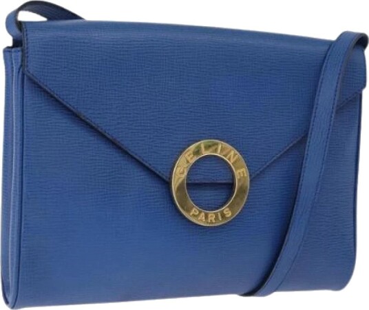Celine Vintage Dame Pre owned Blå ONE SIZE,