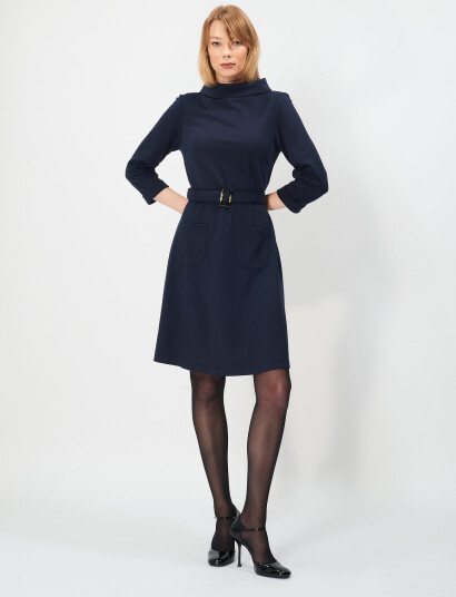 Jumperfabriken Kim Dress - Navy - L Jumperfabriken Kim Dress - Navy - L