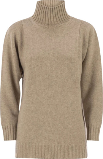 Max Mara Dame Strikkevarer Beige M, Max Mara Dame Strikkevarer Beige M,