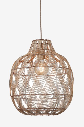 Good&Mojo   Hengende lampe Mendoza L   Beige