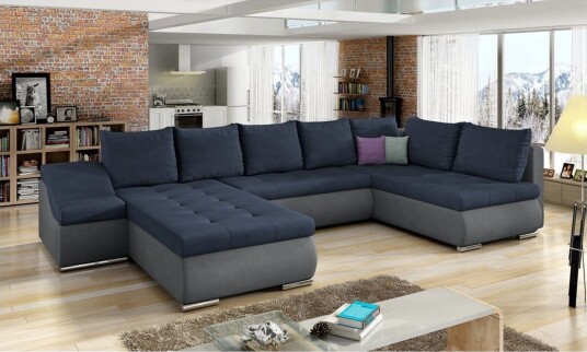Seksjon Eltap Giovanni 351x82x190 cm Soro 76 Soro 93 Venstre