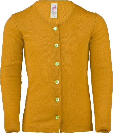 Engel Cardigan Ull/Silke Safran Engel 12 år 152 Cardigan Gul