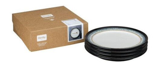 Denby - Halo tallerken 24,5 cm 4 stk