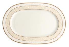 Villeroy & Boch Ivoire Oval tallerken 35cm.