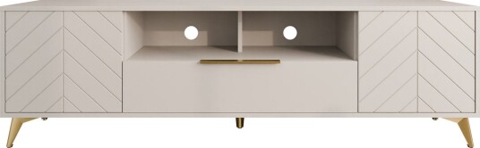 Vemdalen TV-benk 204 cm - Sand beige Vemdalen TV-benk 204 cm - Sand beige