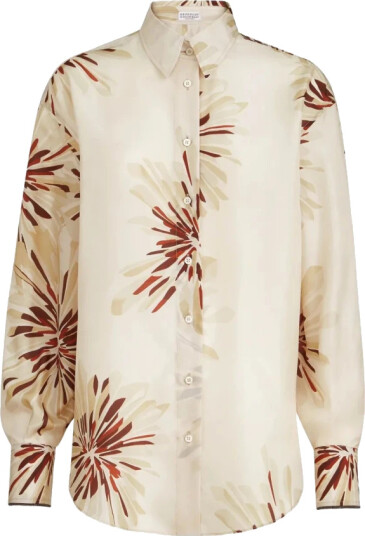 Brunello Cucinelli Dame Bluser & Skjorter Flerfarget M,