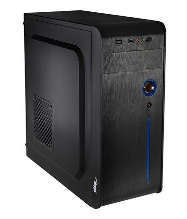 Akyga AK939BL Midi Tower Kabinett for ATX/Micro-ATX/Mini-ITX - Svart Akyga AK939BL Midi Tower Kabinett for ATX/Micro-ATX/Mini-ITX - Svart