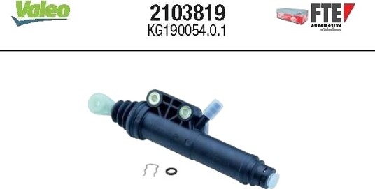 Hovedsylinder, clutch FTE 2103819 Hovedsylinder, clutch FTE 2103819