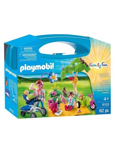 Playmobil Family Fun - Family Fun Suitcase Family Picnic -9103