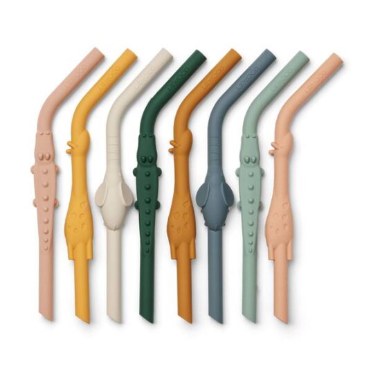 Liewood Carlson Sugerør Sett 8-Pack All Together