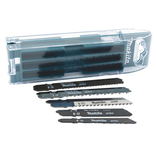 Makita B-44410 Stikksagbladsett 10 Deler for Metall og Tre