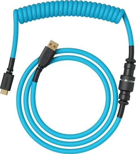 Glorious Gaming Glo-Kb-Acc-Cbl-Coil-Eblu, Lyseblå, 1,4 M, 1 Stykker, Glorious Gaming, Usb Type-A, Usb Type-C, Pilot Glorious Gaming Glo-Kb-Acc-Cbl-Coil-Eblu, Lyseblå, 1,4 M, 1 Stykker, Glorious Gaming, Usb Type-A, Usb Type-C, Pilot