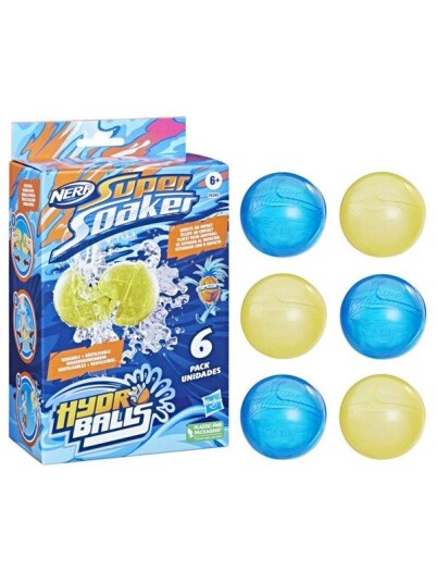 Hasbro NERF Super Soaker Hydro Balls 6-Pack