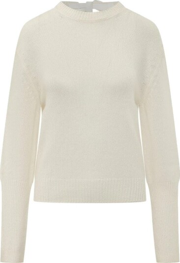 Lanvin Dame Strikkevarer Hvit M,