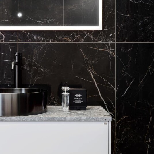 Klinker Ceramiche Keope Elements Lux Port Laurent Sort 60x60 cm