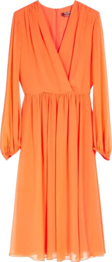 Max Mara Dame Kjoler Oransje M, Max Mara Dame Kjoler Oransje M,