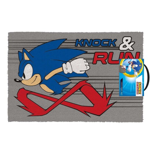 Sonic Dørmatte Knock and Run
