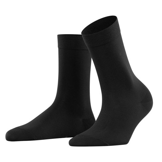 Falke Women Cotton Touch Business & Casual - Black - 35-38 Falke Women Cotton Touch Business & Casual - Black - 35-38