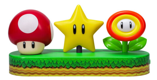 Paladone Super Mario Ikoner Lampe - Decorativ Lys 30cm Paladone Super Mario Ikoner Lampe - Decorativ Lys 30cm