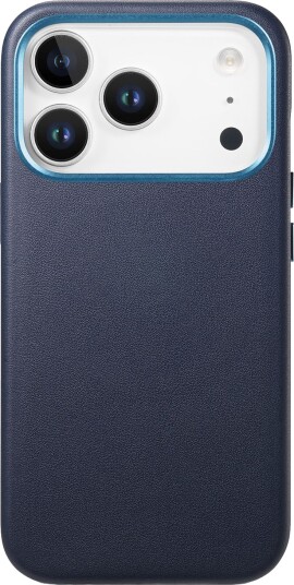 Trolsk Mobildeksel Skinn med MagSafe (iPhone 17 Pro) Blå