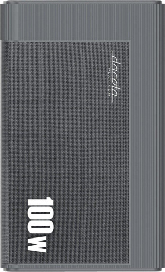 Dacota Platinum 100 W powerbank for bærbar PC 20000 mAh Svart