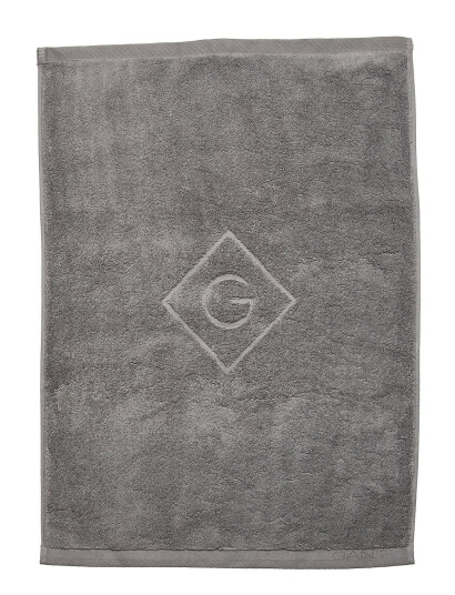 GANT Icon G Towel 50X70 Grey GANT ELEPHANT GREY 50X70