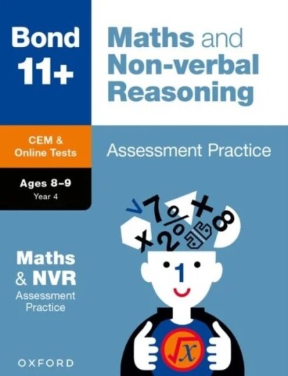 Bond 11+: Bond 11+ Cem Maths & Non-Verbal Reasoning Assessment Papers 8-9 Years Av Alison Primrose