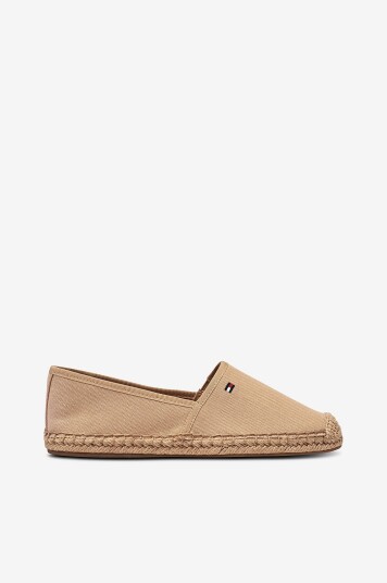 Tommy Hilfiger Espadrillos Flag Canvas Espadrille Beige