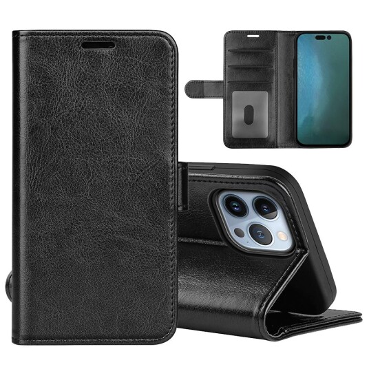 SiGN Lommeboketui For Iphone 14 Pro Max - Svart SiGN Lommeboketui For Iphone 14 Pro Max - Svart
