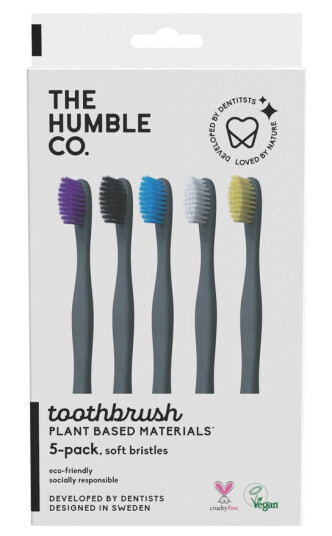 The Humble Co. The Humble Co Plant Based Soft Mix 5pcs The Humble Co. The Humble Co Plant Based Soft Mix 5pcs