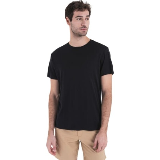 Icebreaker Men Merino 150 Tech Lite Iii Ss Tee Black L