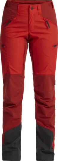 Lundhags Women's Makke Pant 38 Regular, Lively rød/Mellow rød Lundhags Women's Makke Pant 38 Regular, Lively rød/Mellow rød