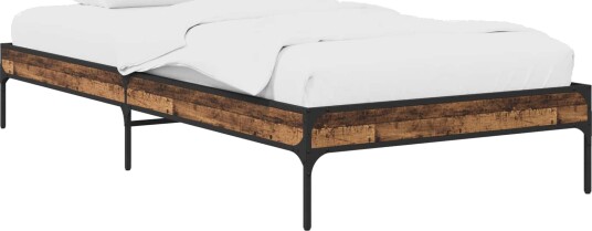  Sengestamme Gammelt tre 80 x 200 cm Konstruert tre