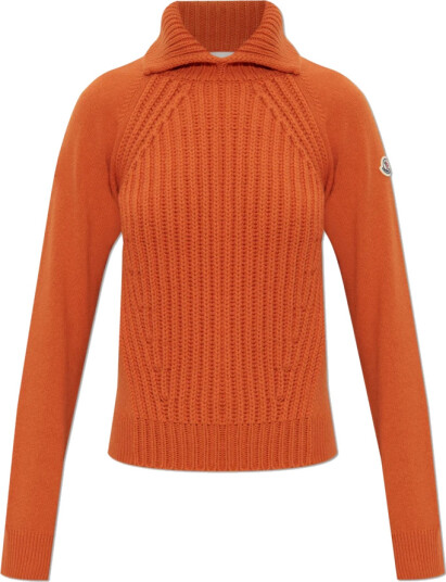 Moncler Dame Strikkevarer Oransje L,